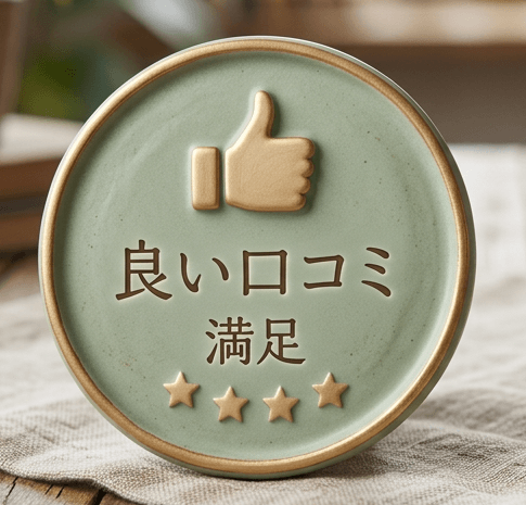 良い口コミのマーク